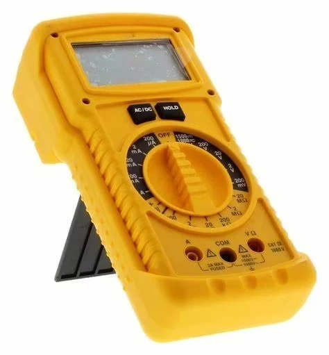 

Low price and highly functional multimeter, suitable for both household and industrial use.