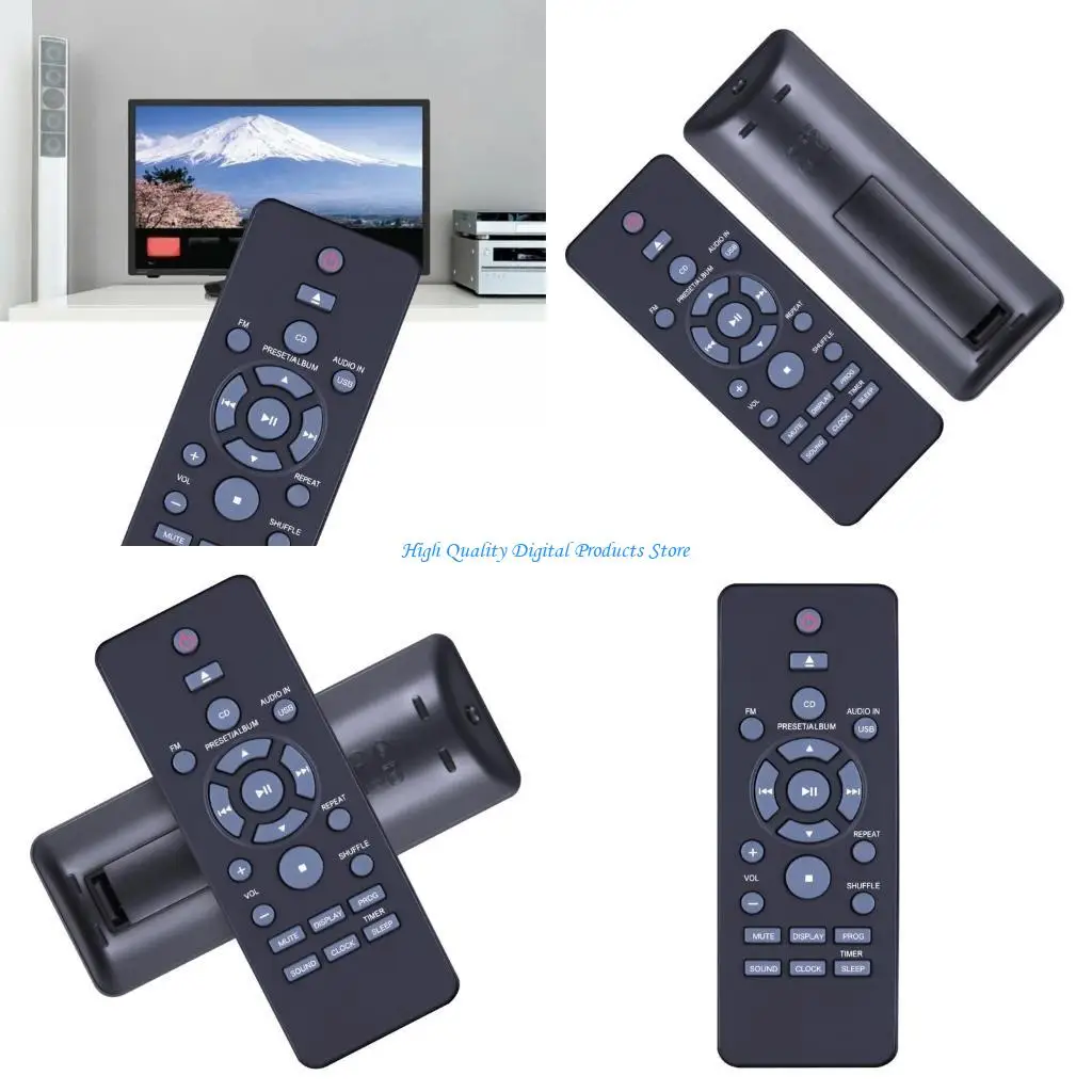 

U2JE Replace Remote Control for Micro Musicial Stereo System BTM2180 BTM2180/37 BTM2280