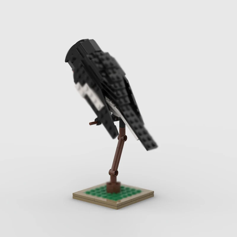 Creators Animal Series Model MOC Bouwsteen Scarlet Robin Modulaire Technologie Geschenken Vakantie Monteer Kinderspeelgoed Pak