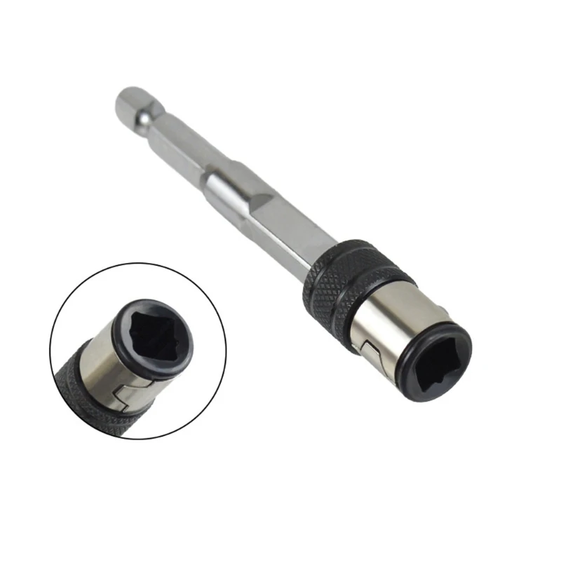 Small And strong 1/4 Socket Converter Drill Bit Adapter Steel Extension Bar For Quick Fastening And Loosening Tasks