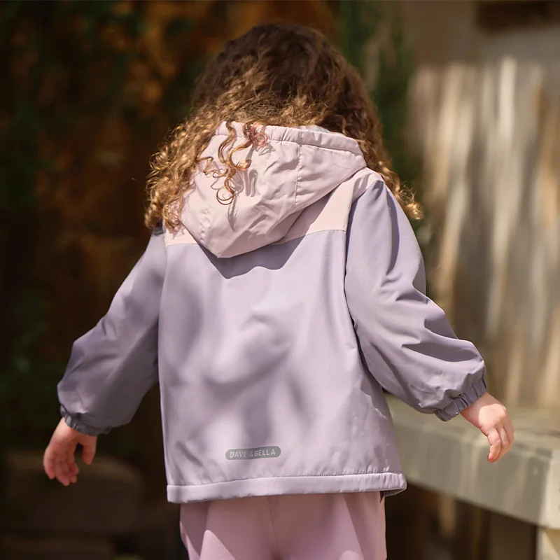 Dave Bella Children Autumn Jackets Girls Boys Coat Casual Kids Clothing Fashion Hoodie Outdoor Long Sleeve Outerwear DB3262598