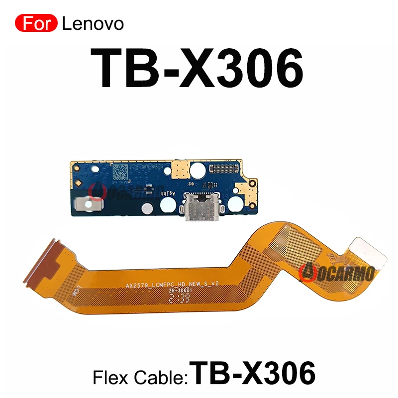 USB Charger Charging Port Dock Board For Lenovo M10 HD 2nd TB-X306X TB-X505 X606F TB-X606 M10 Plus LCD Flex Connector MainBoard