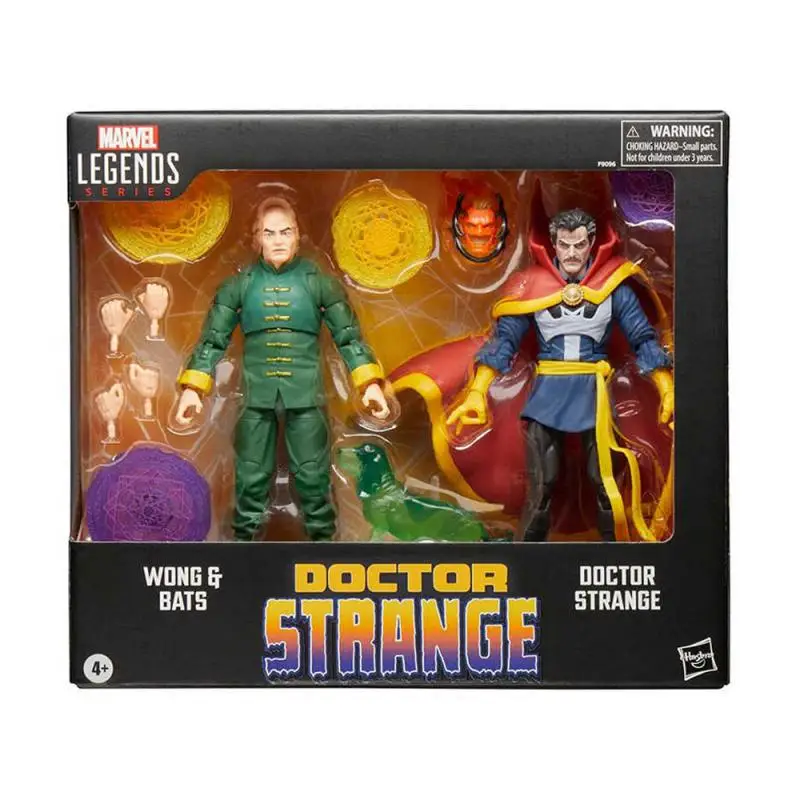 Original Hasbro 6 inch Marvel Legends Doctor Strange Wong Double box set Action Figure Model Toys Gift for Birthday