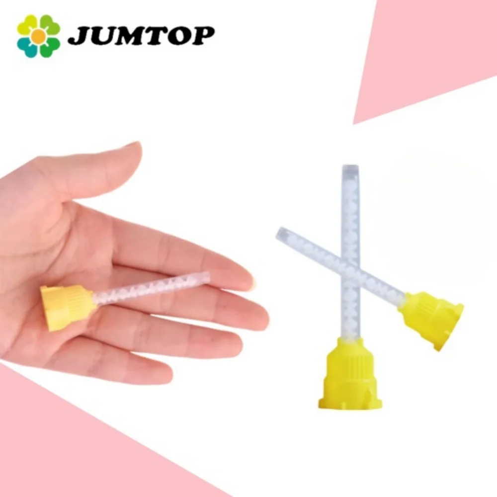 

3.5mm Dental Silicone Mixing Tips - Disposable 1:1 Conveying Heads for Rubber Guns, Dentistry Materials