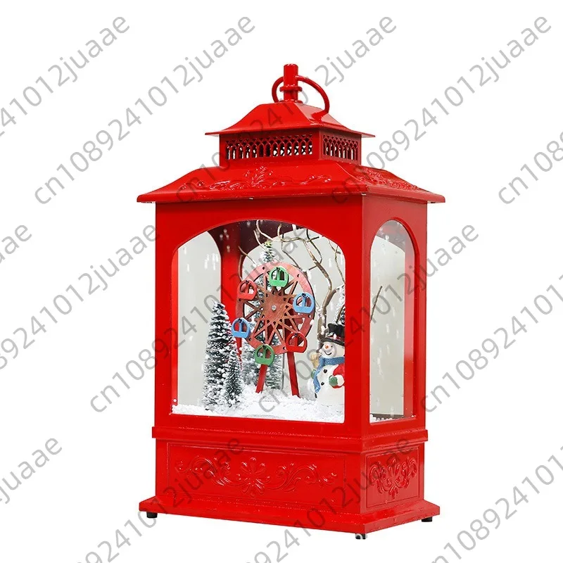 Christmas music, snow lights, hanging lights, Christmas gifts, shopping malls, living rooms, window counters, holiday ornaments