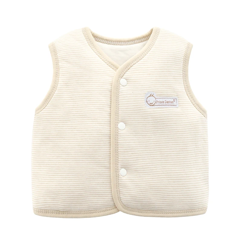 

Wear baby vest, small vest, quilted and warm, boys and girls, fashionable vest, pure cotton, newborn kidsren, spring & fall