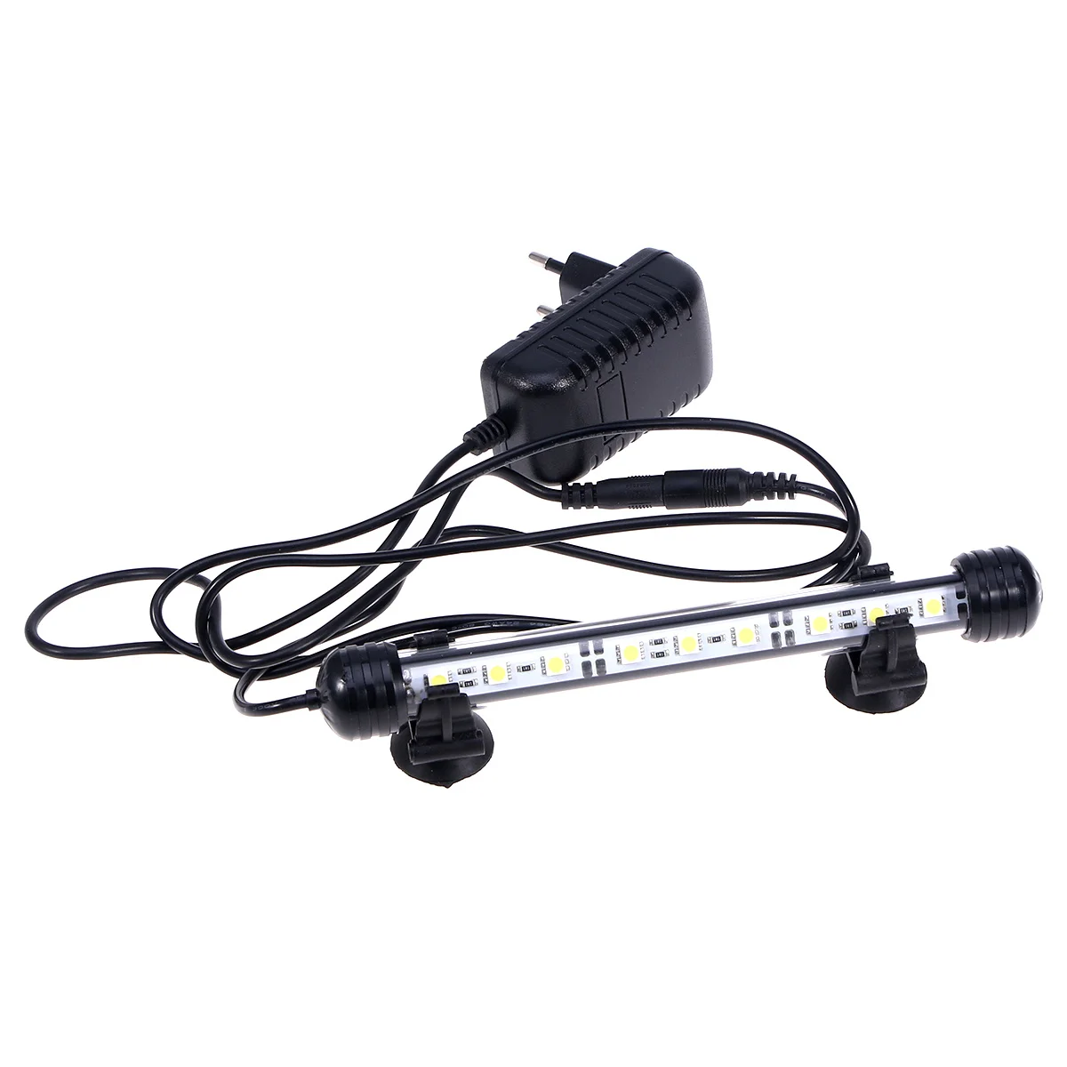 Aquarium Lamp LED White Light Waterproof Fish Tank Light USB Eu Plug Stable Lighting for Plant Growth Aquarium Lamp