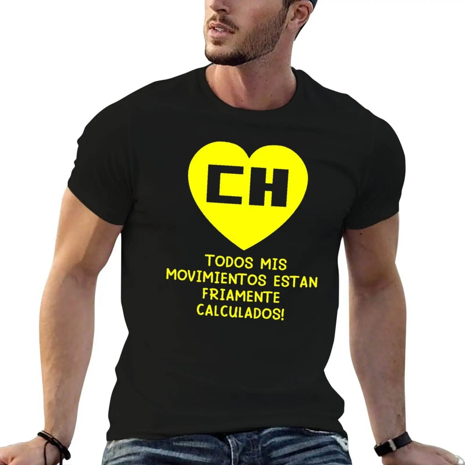 el chapulin colorado cartoon T-Shirt summer clothes oversize t-shirts man tee shirts for men