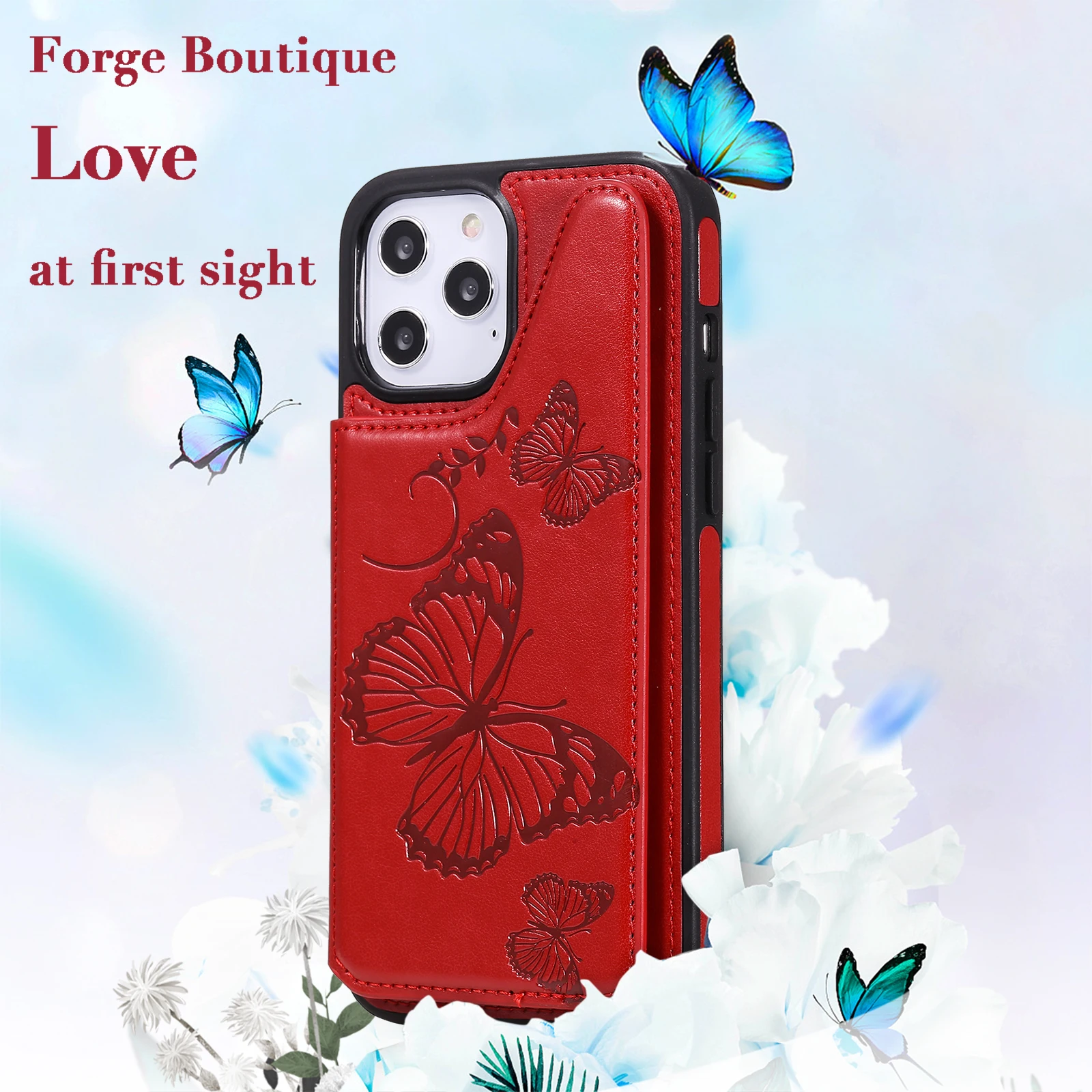 

YIKAYU Mobile Leather Pocket Cover Skin Stand Card Holder Wallet Phone Case For iPhone X XS XR 11 12 13 14 15 Plus 16 Pro Max