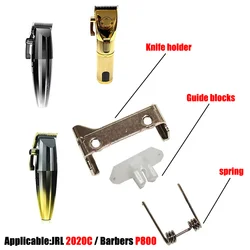 Knife Holders Compatible with JRL 2020C Professional Hair Clippers, Springs, Guide Blocks, P800 Swing Head Trimmer Accessories