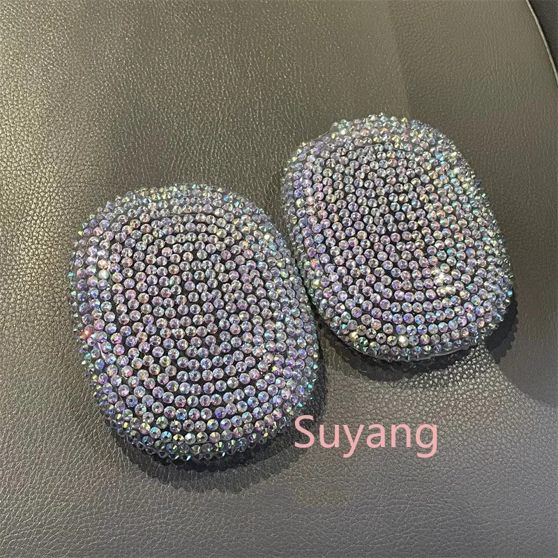 Luxury Diomond Glitter Crystal Wireless Bluetooth Earphone Case For Airpods Max Air Pods MAX Anti Drop Protector Headphone Cover