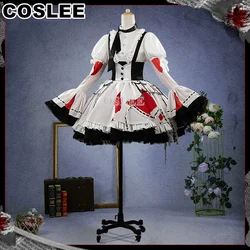 COSLEE PJSK Akiyama Mizuki Cosplay Project Sekai Costume Lovely Lolita Party Dress Uniform Halloween Outfit Women S-4XL Customiz