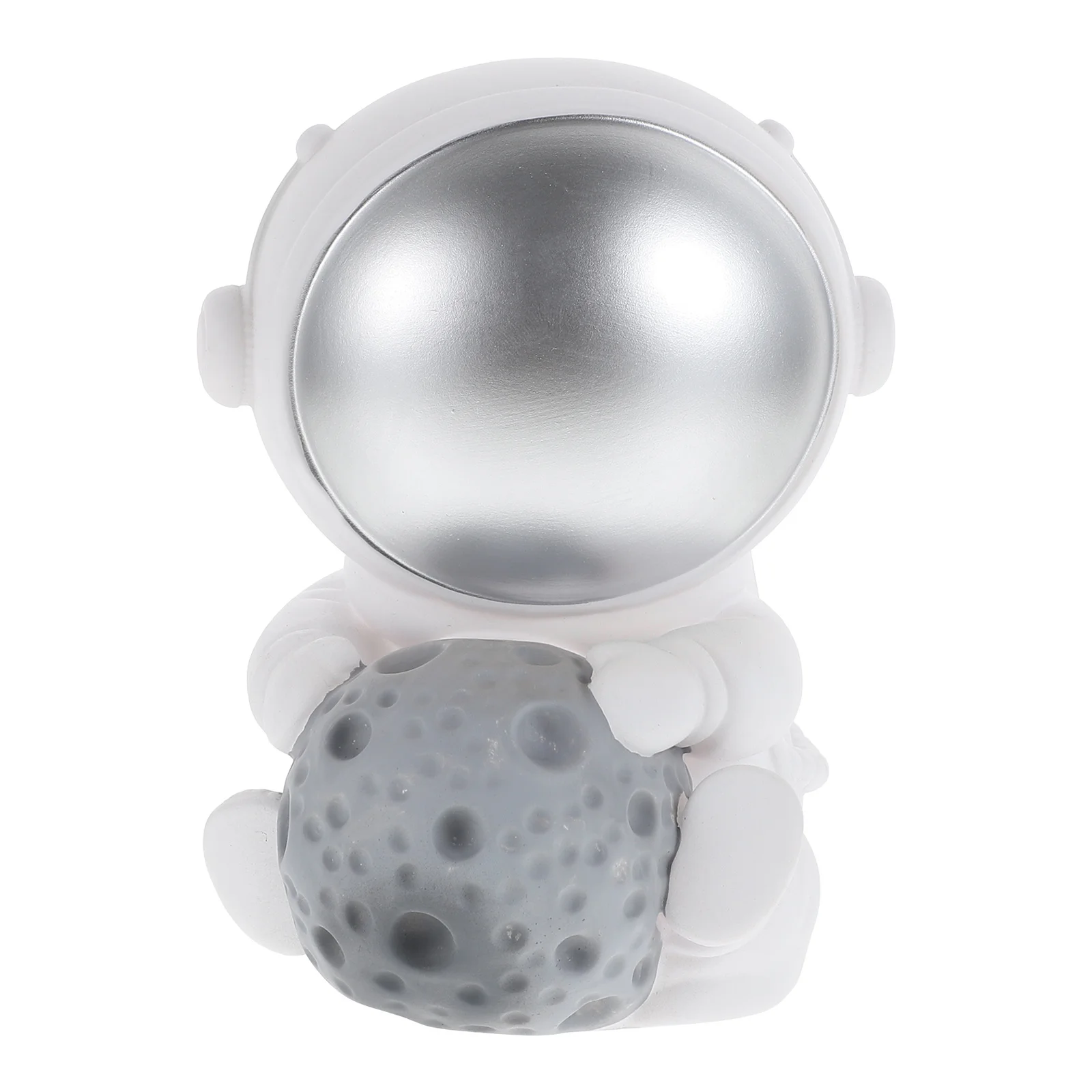 صندوق توفير فينيل جميل لرائد الفضاء على شكل خنزير للأطفال، جرة نقود مزخرفة بسعة كبيرة، هدية زينة لسطح المكتب والمكتب المنزلي