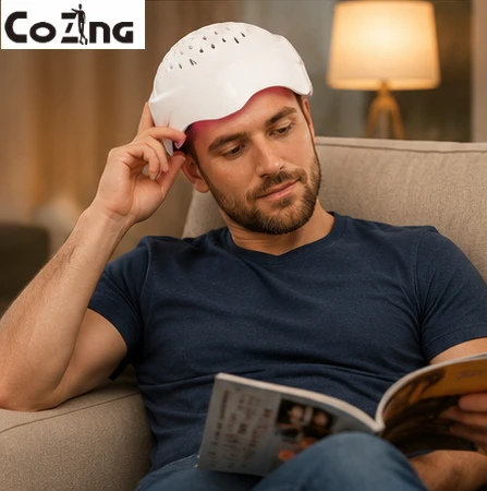 Men's and women's thin breathable hood, Sleeping cap, Air raid shelter cap, Chemotherapy hair loss cap, Outdoor sports cap