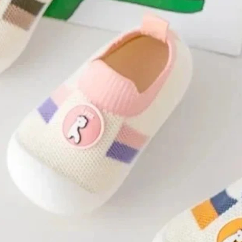 

Детская обувь для малышей, детская обувь на мягкой подошве, дышащая сетчатая нескользящая нескользящая детская обувь для дома