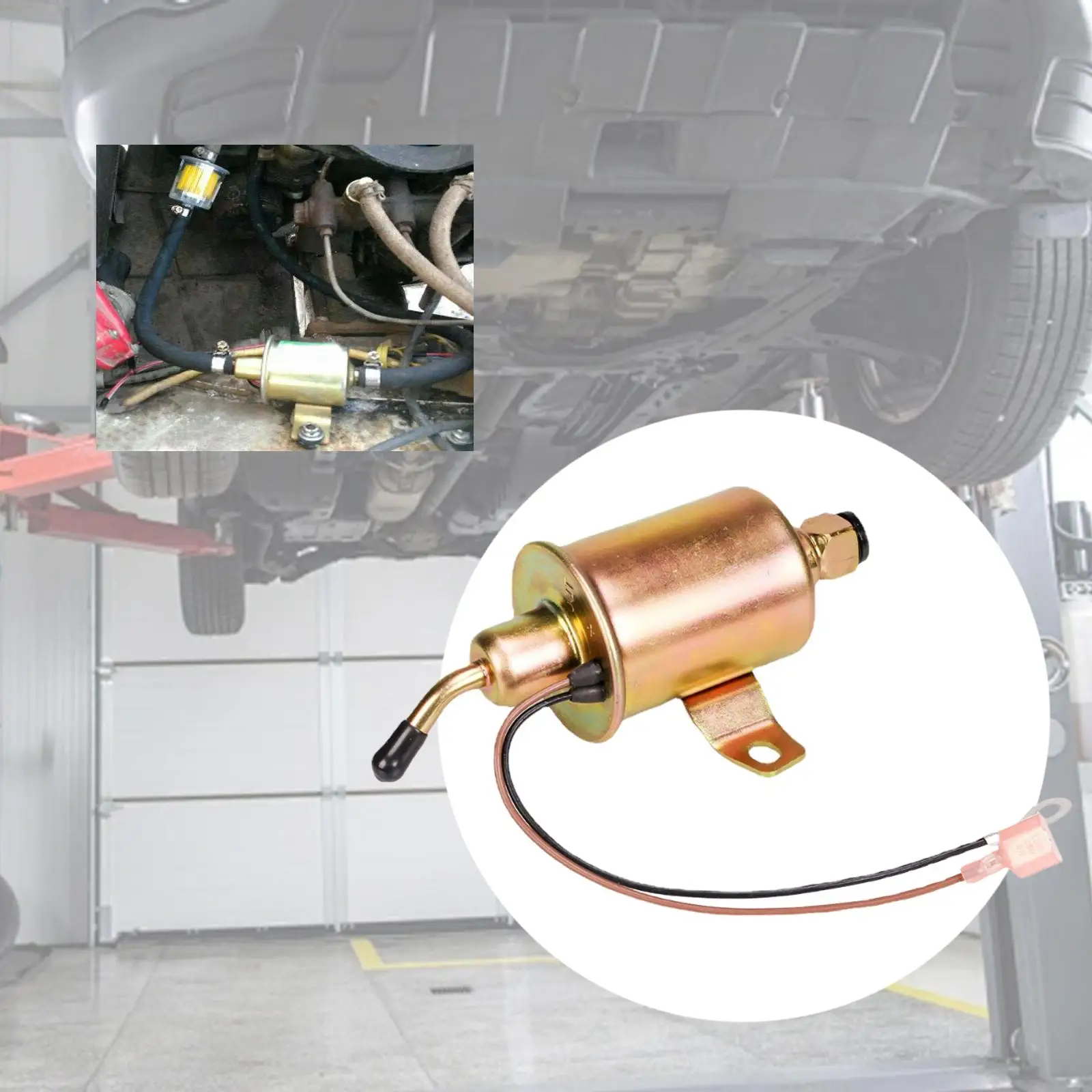 Bomba de combustível elétrica 12v, acessórios profissionais, universal e11007, bomba de transferência de combustível diesel para motocicletas, barcos, caminhões