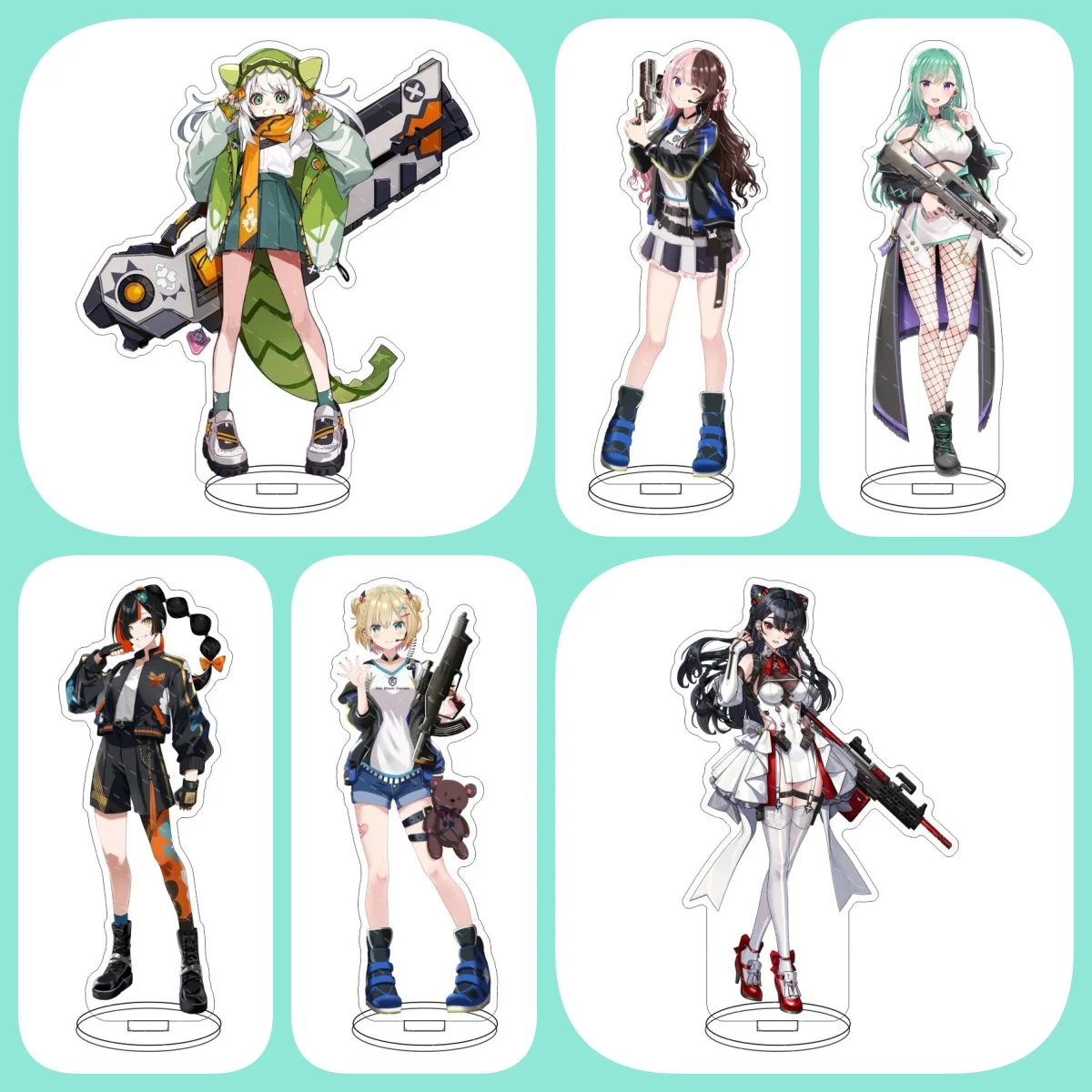 

New style 15CM Anime VSPO!SHOWDOWN Acrylic Stand Model Cosplay Characters Ornament Accessories Goods Collection Gifts