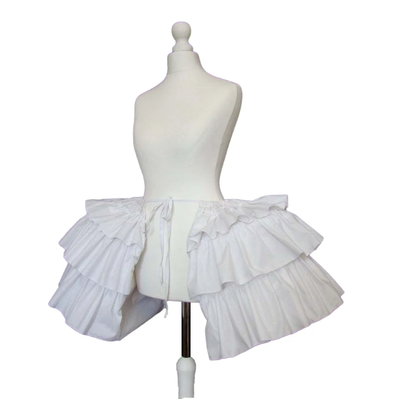 Bridal Petticoat Lovely Skirt Support Elastic Waist Half Skirt Adjustment Cosplay Daily Photography Skirt Supplies image 2