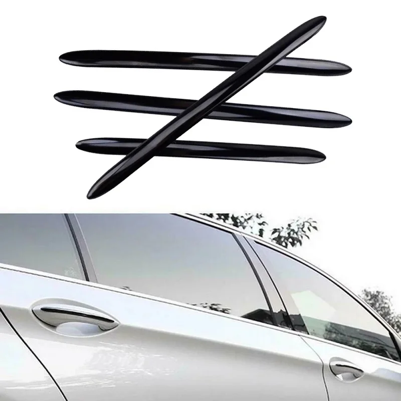 4Pcs Car Door Handle Cover Trim Stainless Steel For BMW 5 Series F10 F11 F18 2011-2017 Carbon Fiber/Bright Black/Silver