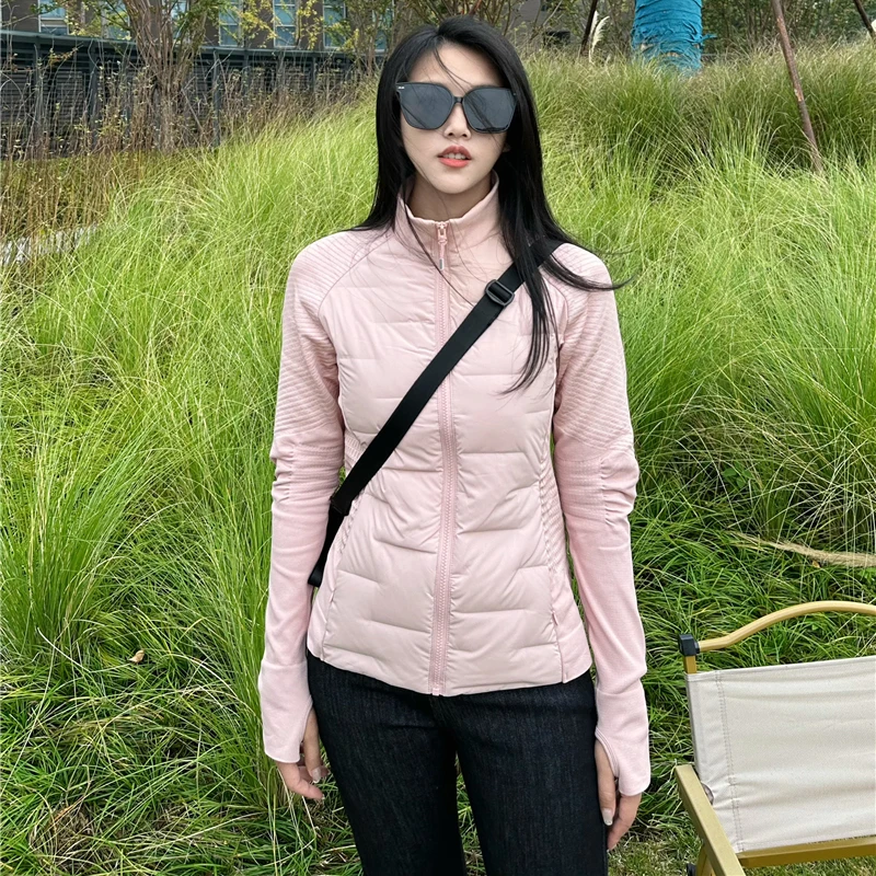 

Легкая вязаная куртка из гусиного пуха для женщин: ветрозащитная, водонепроницаемая, дышащая, комфортная