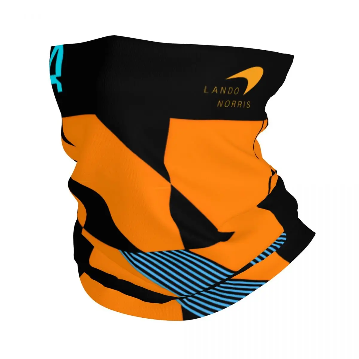 Marvelous Lando Norris 4 Bandana Neck Cover Motocross Face Scarf Multi-use Cycling Riding Unisex Adult Windproof