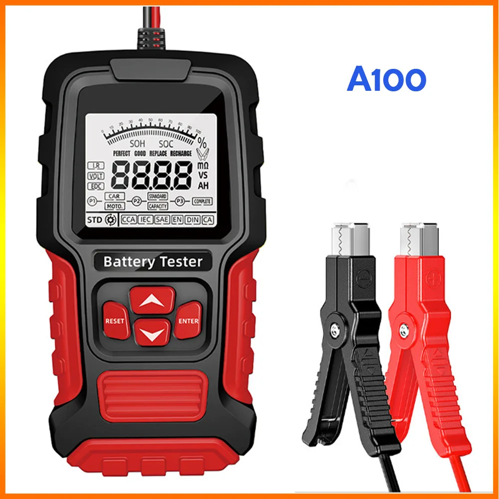 

Automotive Inspection Tools Battery Tester Digital Isplay Arameters 12V24V Attery Internal Resistance Tester Digital Measuring