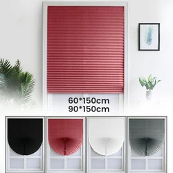 Blackout Blind Shades Cordless Window Blinds Pleated Fabric Shades for Privacy Light Filtering for Bathroom Office Dropshippings