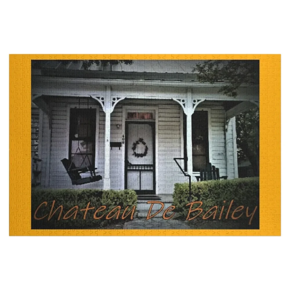 

Chateau De Bailey Sunday House Jigsaw Puzzle Custom Name Wood Customized Picture Puzzle