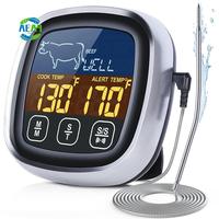 AEA4-Meat Thermometer Digital For Food Cooking BBQ Oven Grilling, Instant Read Electric Touchscreen LCD Large