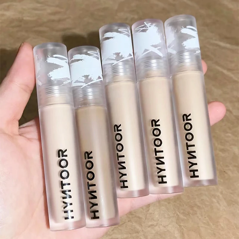 HYNTOOR 100 Points Liquid Concealer Professional Waterproof Sweatproof Longlasting Highlights Contouring Shadows Brightening