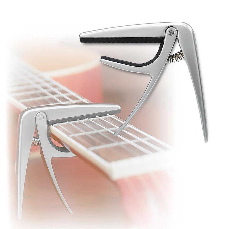 AROMA Classical Guitar Capo Alloy Material One-handed Operation Suitable for 6-string Classical Guitar, Guitar Accessories