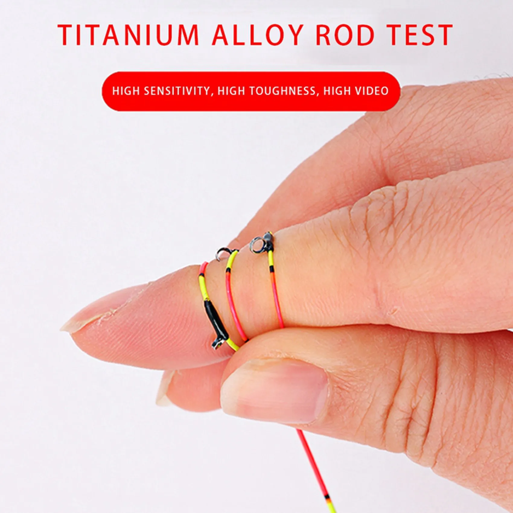 4X 55cm Half Titanium Alloy Raft Stick Tip Pole Crane Repair Refit Replacement Fishing Tackle