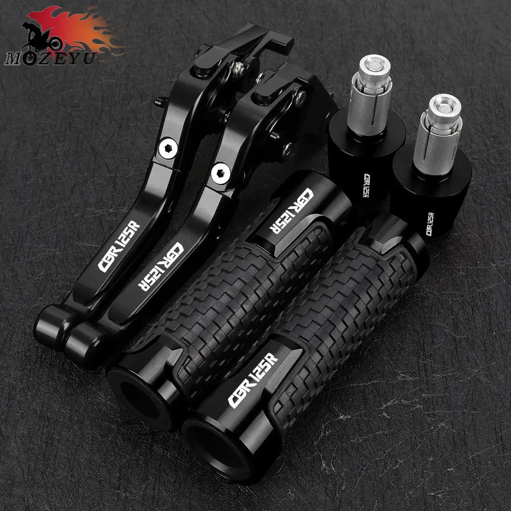 

For HONDA CBR125R CBR125 CBR 125 R 125R Brake Clutch Lever Handlebar Grips End 2011 2012 2013 2014 2015 2016 2017 2018 2019 2020