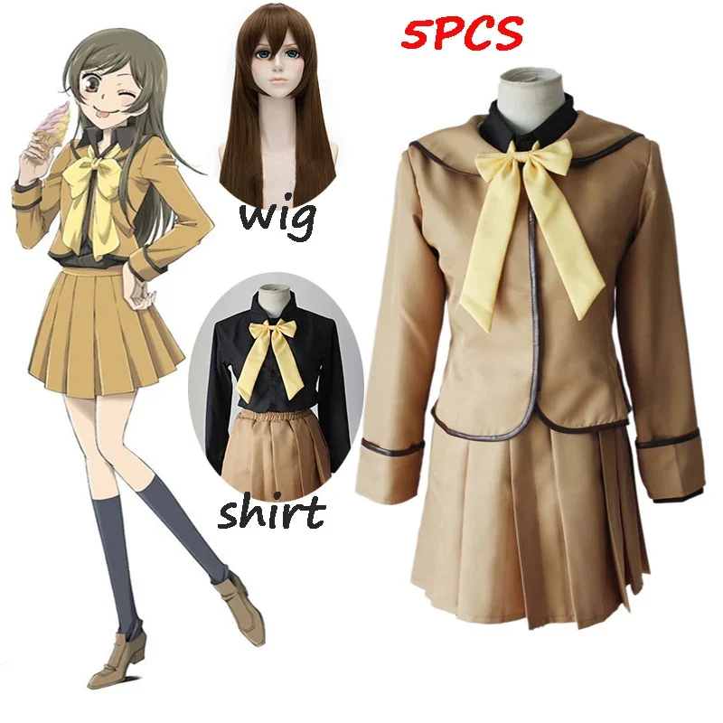 Kamisama Kiss Kamisama Hajimemashita Momozono Nanami School Uniform Sailor Suit Tops Dress Outfit Anime Cosplay Costume And Wig