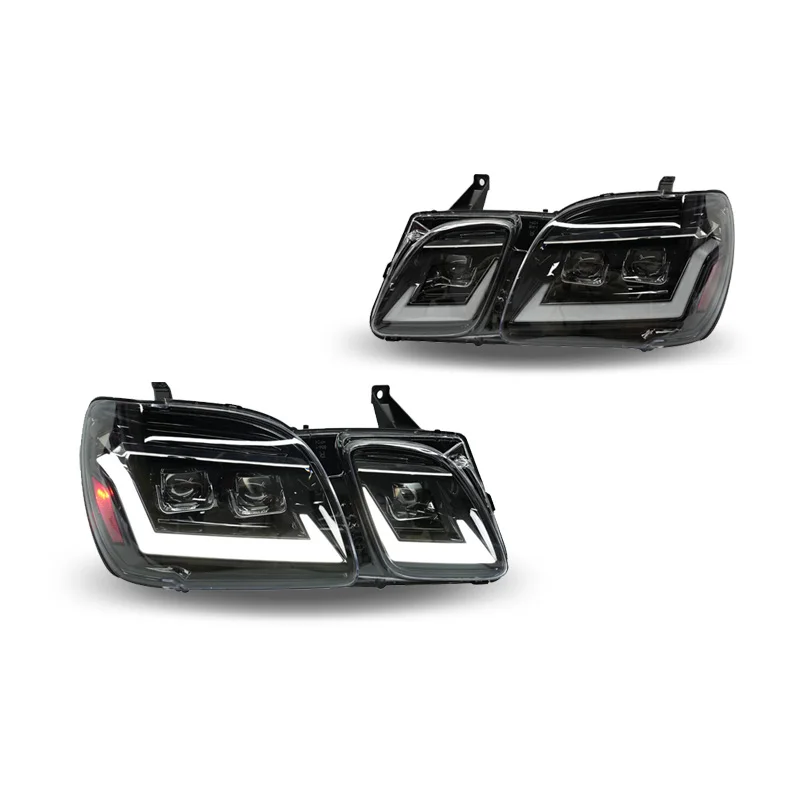 

For Lexus 1998 2000 2006 LX470 Modified 3 LENS Led Triple Beams Led Headlamp Upgrade Headlight