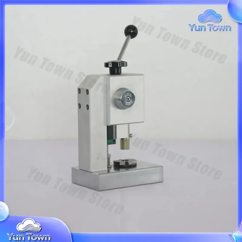 Manual Coin Cell Electrode Disc Cutting Punching Machine for Coin Cell Battery Making for CR2032 CR2025 CR1632 CR1620 Button