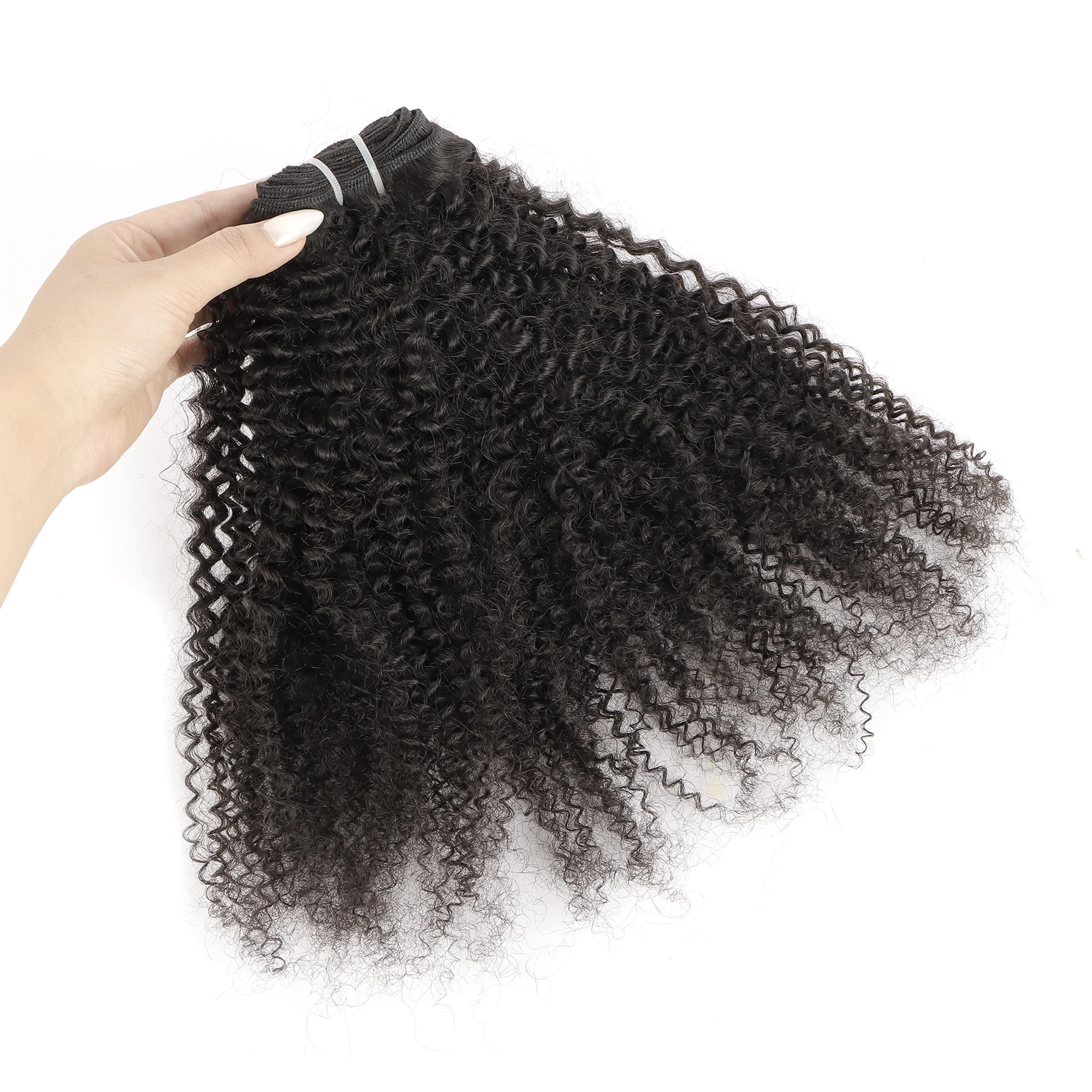 

Orientfashion 4C Weft Virgin Remy, пучки человеческих волос 4C, самые маленькие плотные вьющиеся волосы, уток, монгольские вьющиеся волосы, плетение для женщин