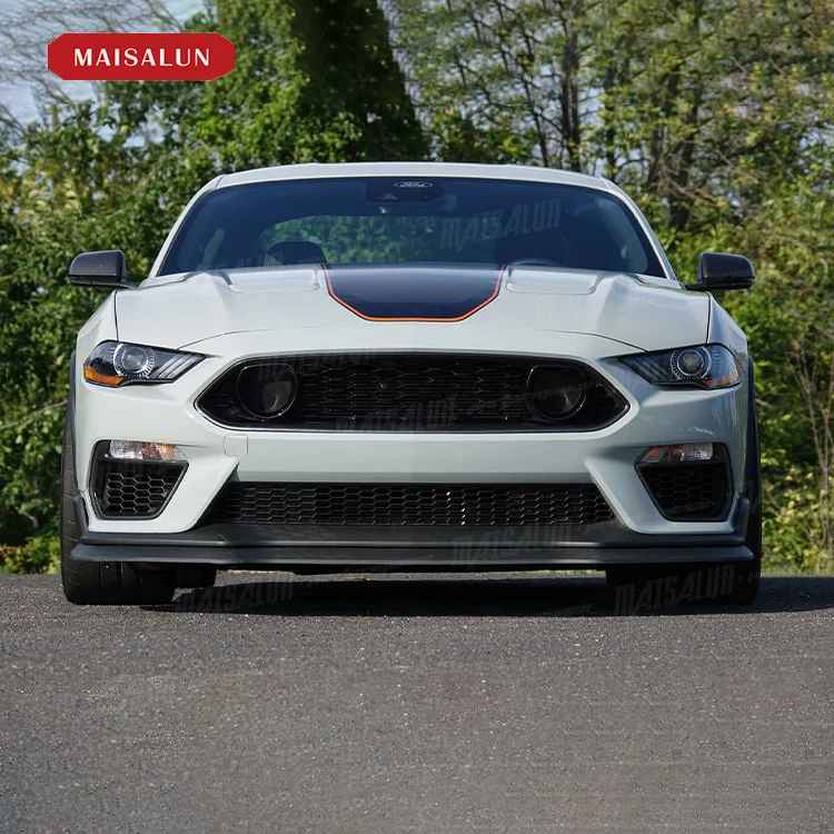 MAISALUN High performance Body Kit For Ford Mustang 18-21 Upgrade to Mach-1 Front Bumper Rear Bumper Exhaust Bodykit