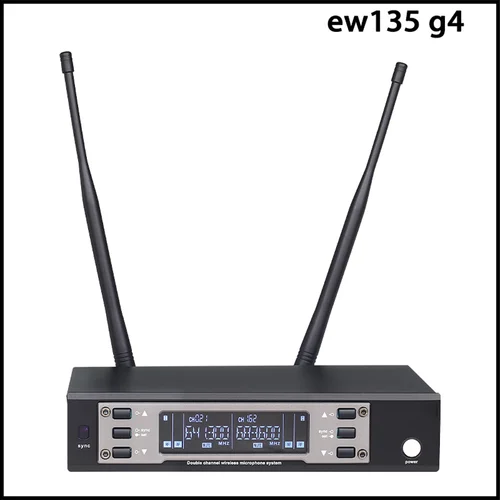 Imagen 2 del producto Profesional EW135G4 SKM9000 micrófono dinámico inalámbrico UHF de 2 canales sistema EW100G4 DJ Karaoke puesta en escena