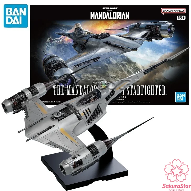 В наличии: Набор для сборки модели космического корабля N-1 Starfighter из серии Star Wars: Мандалорец, масштаб 1/48, коллекционная игрушка по мотивам фильма.