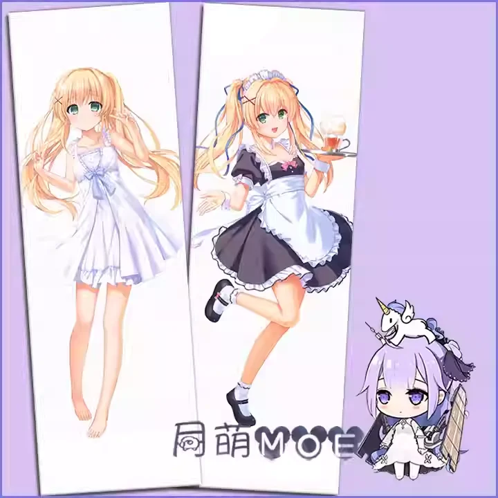 

Летняя подушка с карманами Tsumugi Wenders, косплей, аниме, двусторонний принт, обнимающая наволочка для тела в натуральную величину, Dakimakura