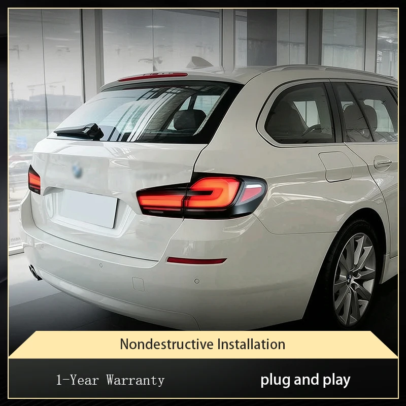 Auto Tool Lights For BMW 5 Series 2011-2017 F11 Station Wagon 520i 528 530i Tail Lamp Modified DRL Taillight LED Car Accessories