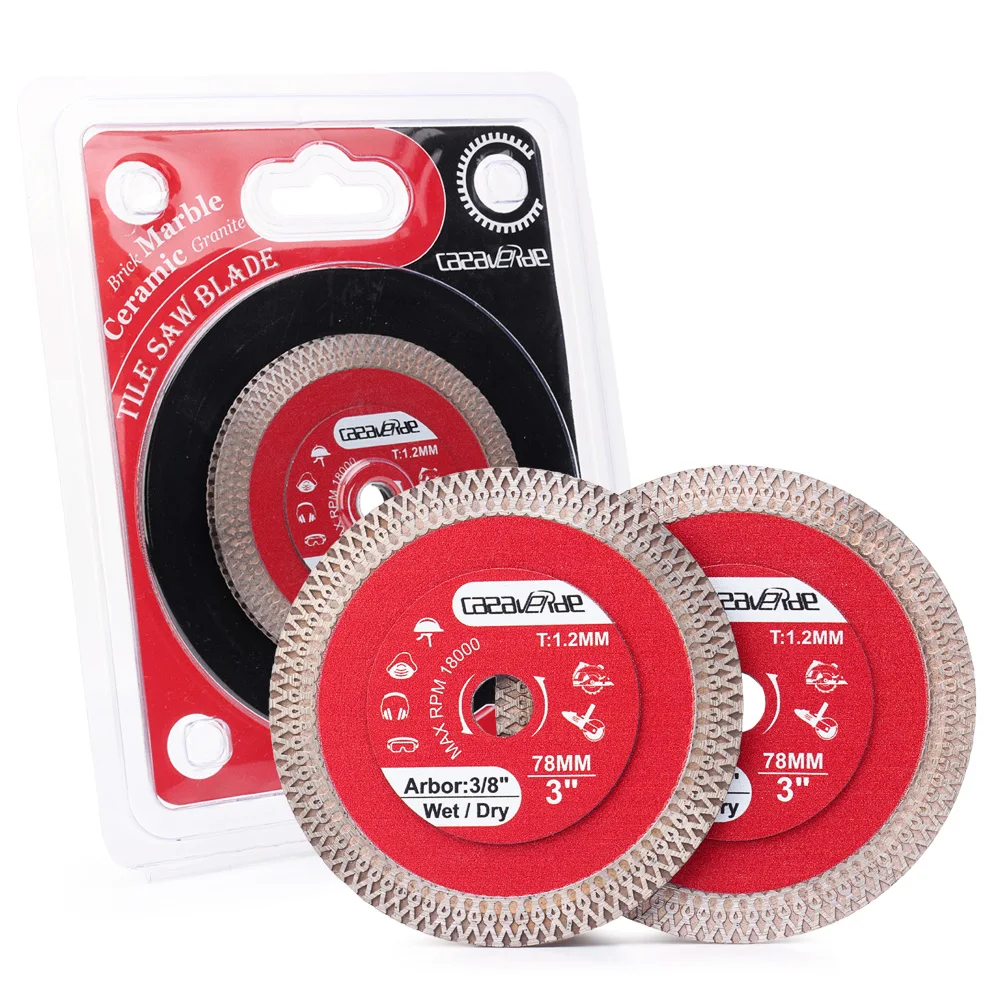 Casaverde 2Pcs Turbo Tile Blade 78mm/3