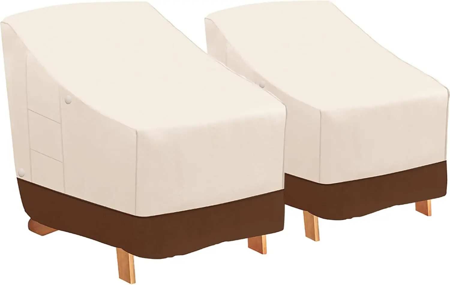 

Patio Chair Cover 2 Pack, 40x37x30 inch, Heavy Duty Outdoor Adirondack Chair Cover, Waterproof & Weather Resistant for Deep Seat
