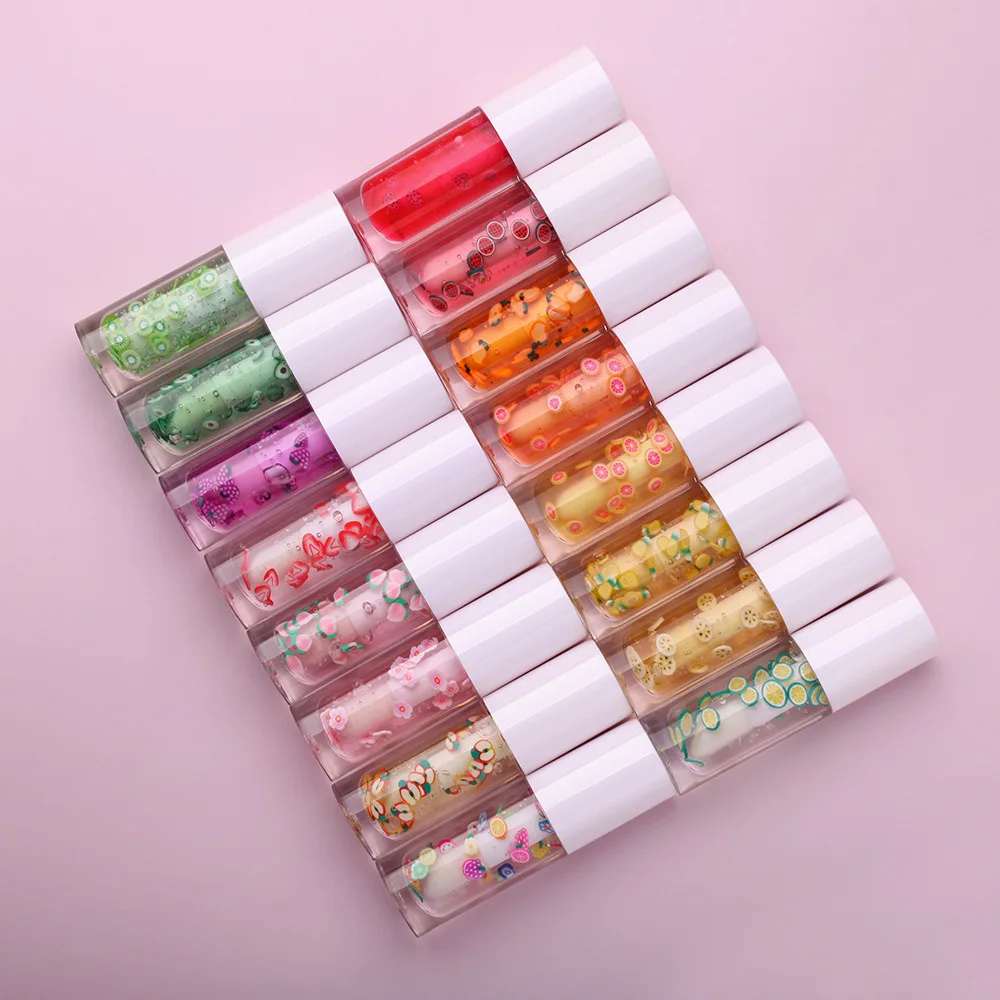 Drop-Shipping und Private Label Transparentes Lippenöl Lipgloss Lip Glaze
