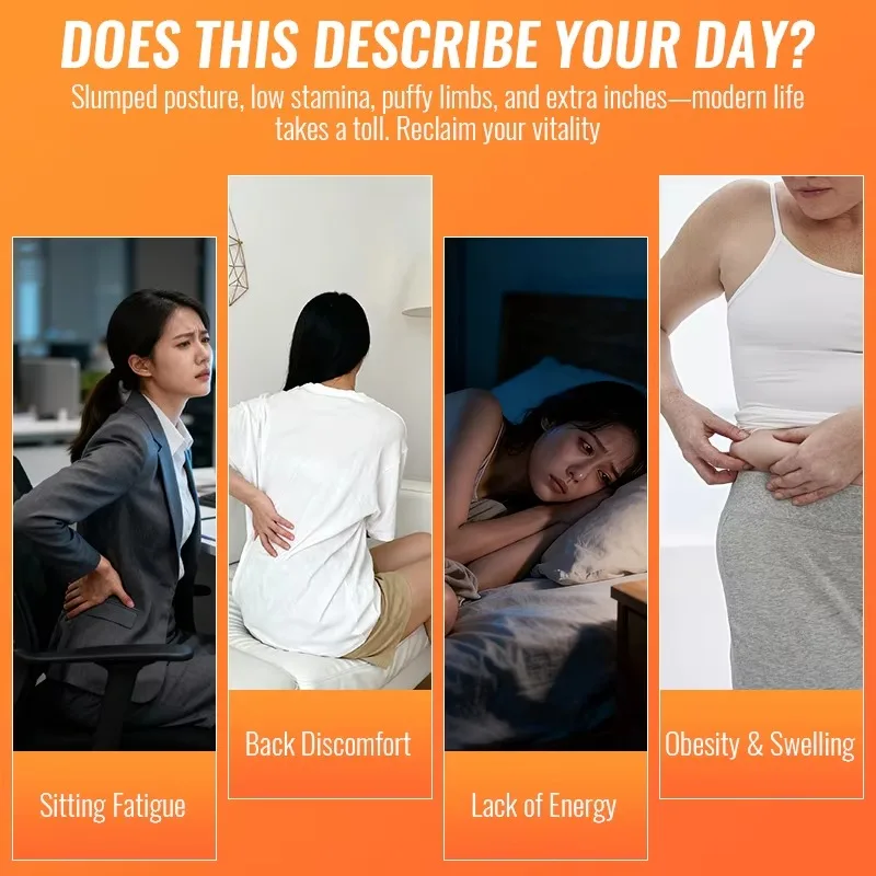 [2026]Therapy For Shoulder Waist Hip Leg Meridian Dredging Skin Tightening Burning Waist Slimming Belly Flattening Calf Thigh Fi