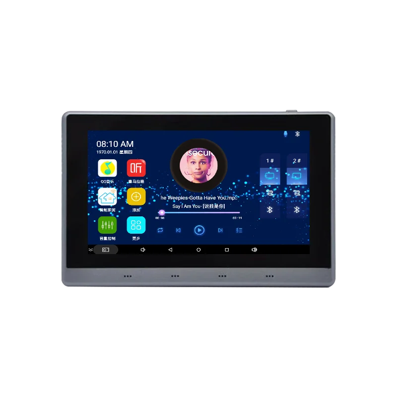 Multi Room Control Touch Screen WiFi Audio Panel Wall Amplifier Smart Home Sound System