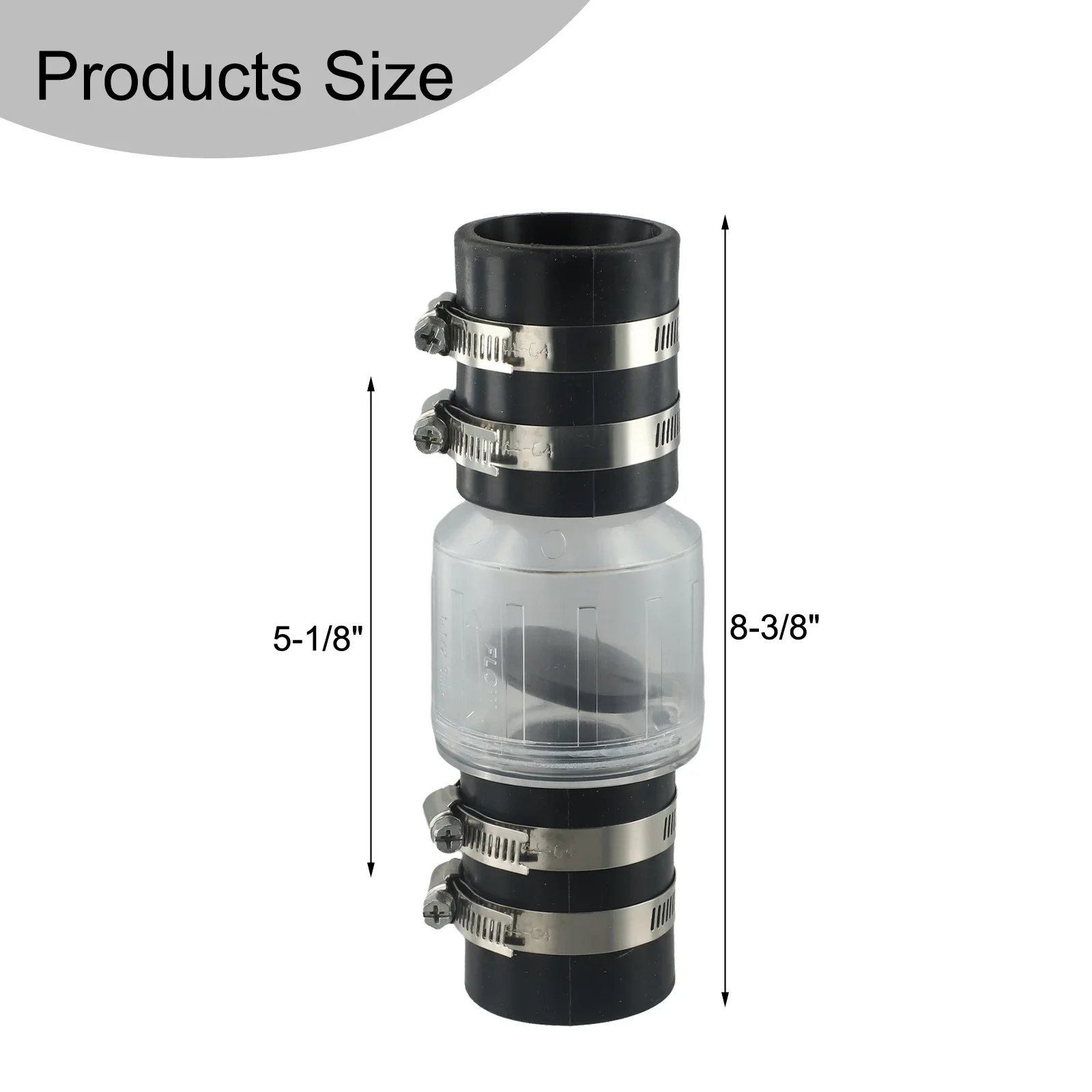 

Buy With Confidence For Sewage Systems Sump Pump Check Valve 1.5 Inch Check Valve High-quality Materials Manual Measurement