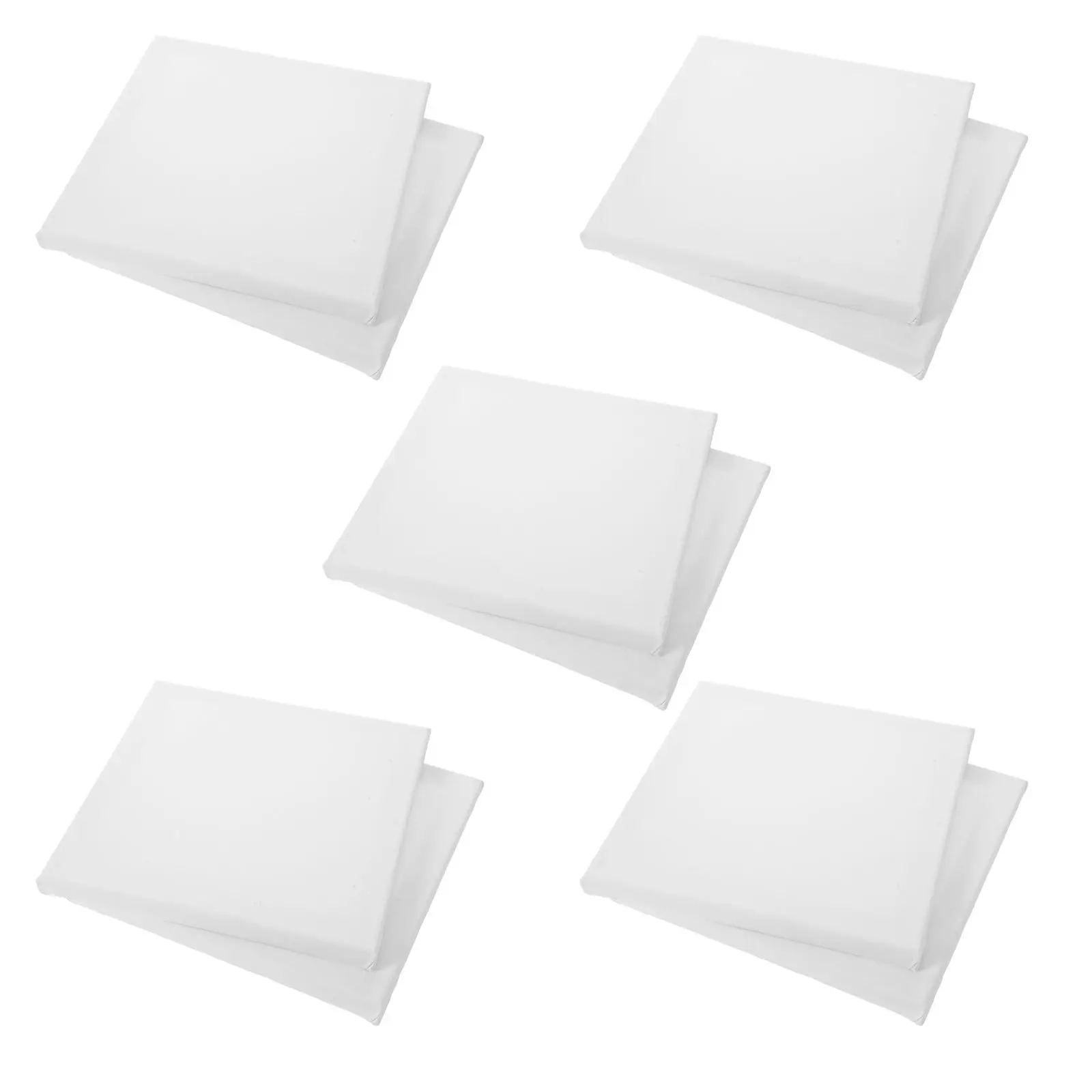 

Набор из 10 холстов для масляной живописи, 8x8 дюймов, на толстых деревянных подрамниках, хлопковый холст для акрила и масла, для наборов для рисования своими руками, для начинающих художников