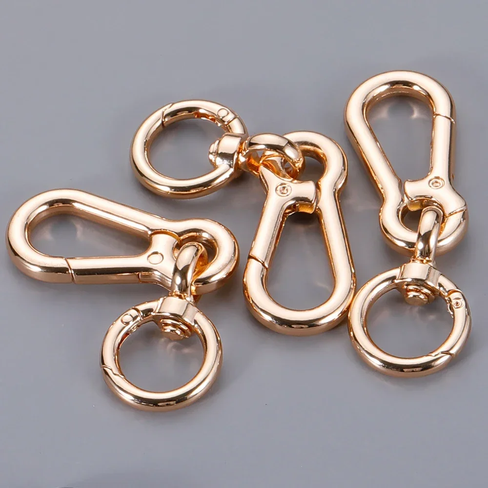 Metal Gourd Buckle Keychain Climbing Hook Car Keychain Strong Carabiner Shape Keychain Accessories Vintage Key Chain O Ring